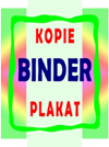 Binder - Kopie und Plakat